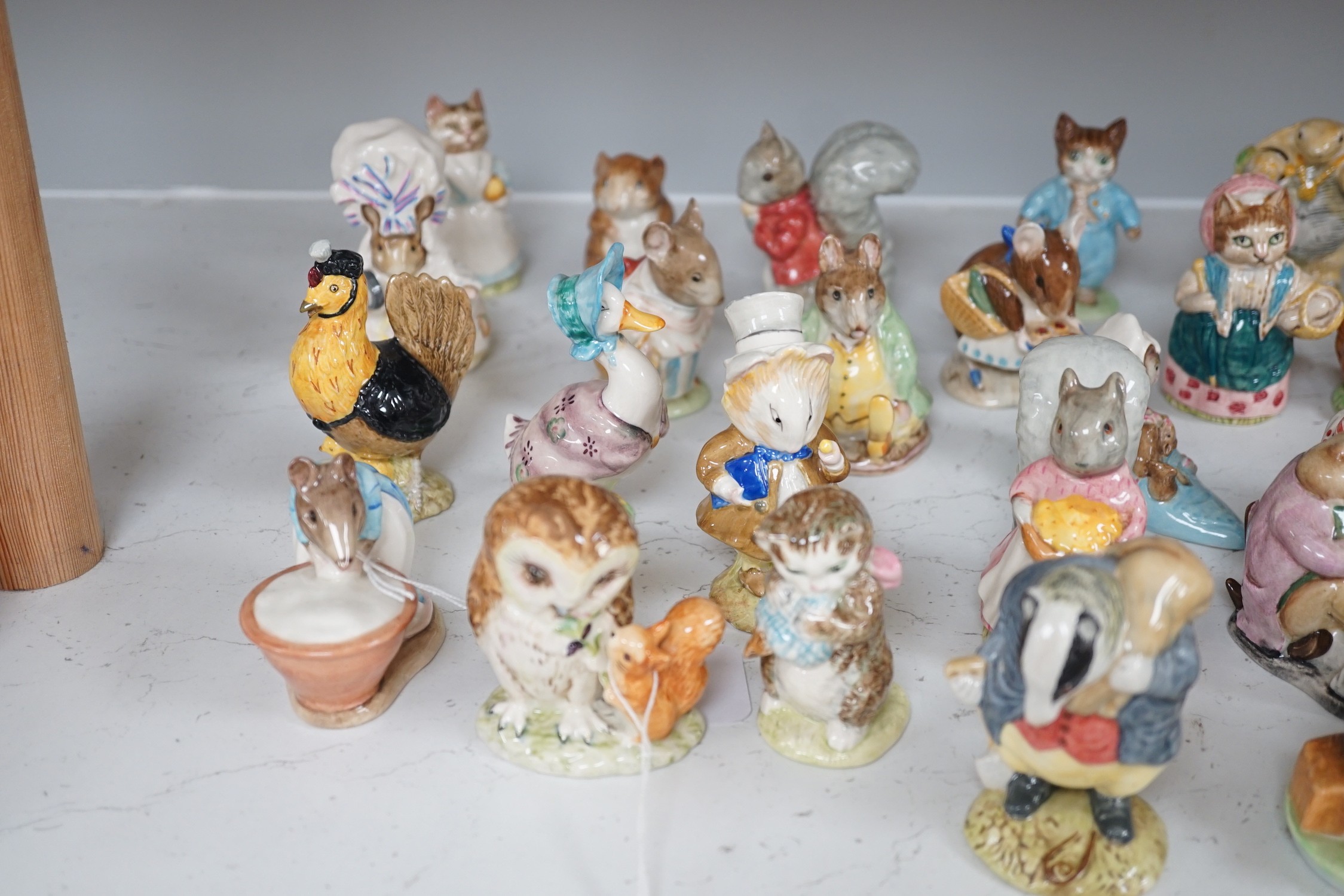 A collection of 24 Beswick Beatrix Potter animals